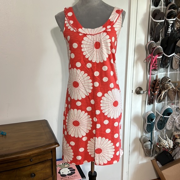 Boden Valerie Cotton Floral Shift Dress - Picture 4 of 6